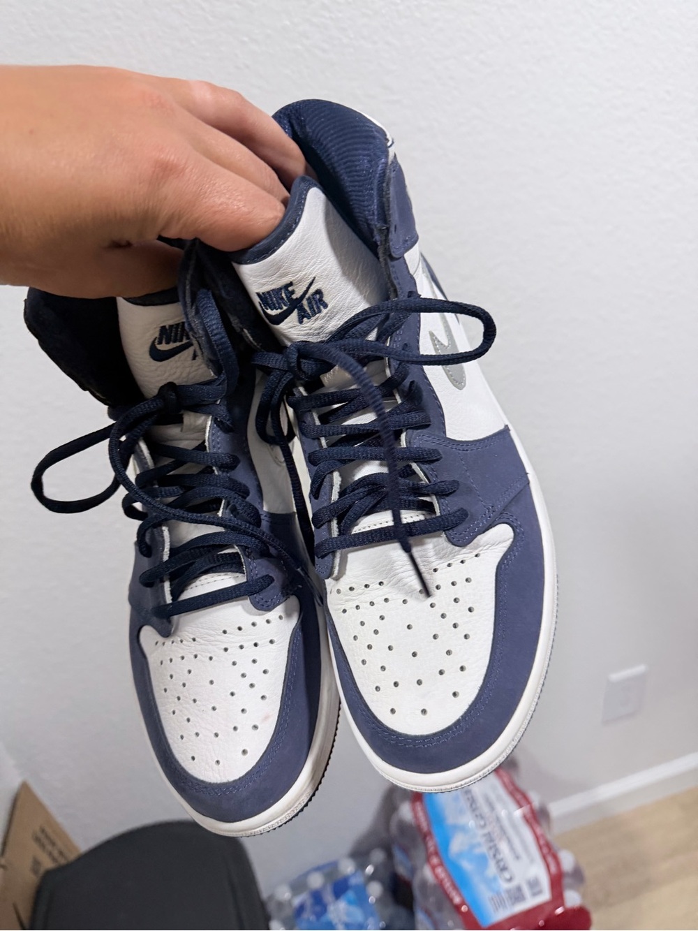 Air Jordan 1 navy - Picture 7 of 9